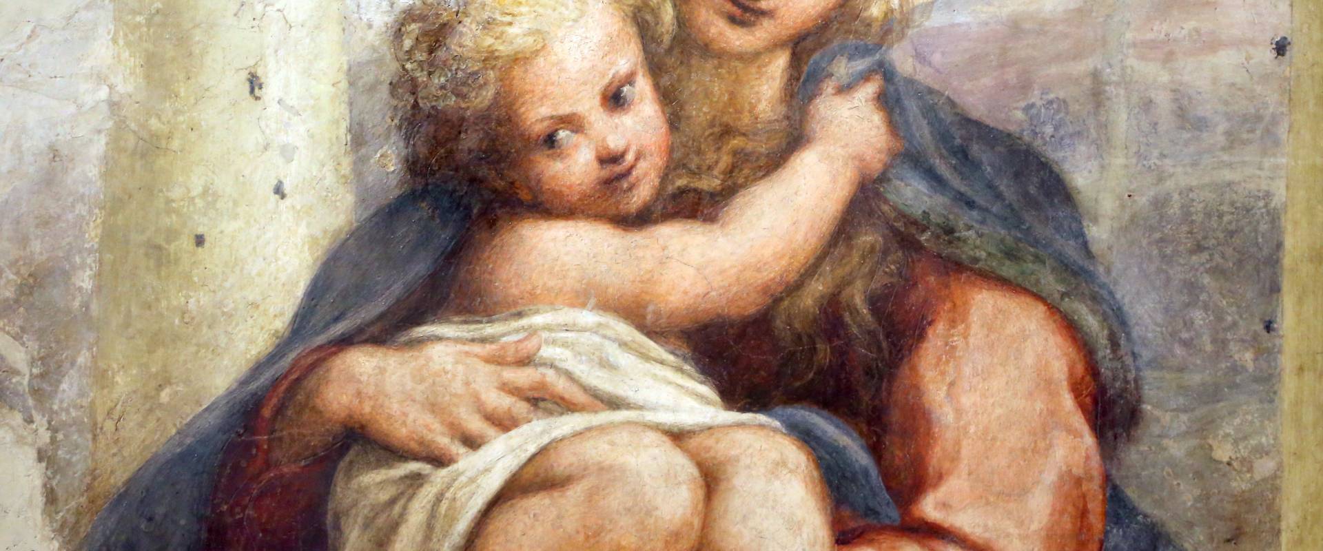Correggio, madonna della scala, 1523 ca. 02 foto di Sailko